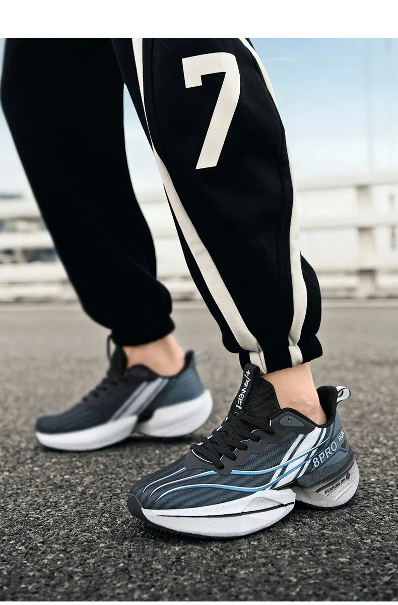 Marathon Sports Running Shoes Men Breathable Lightweight Women's Comfortable Athletic Nonskid Leisure Outdoor Hiking Sneakers