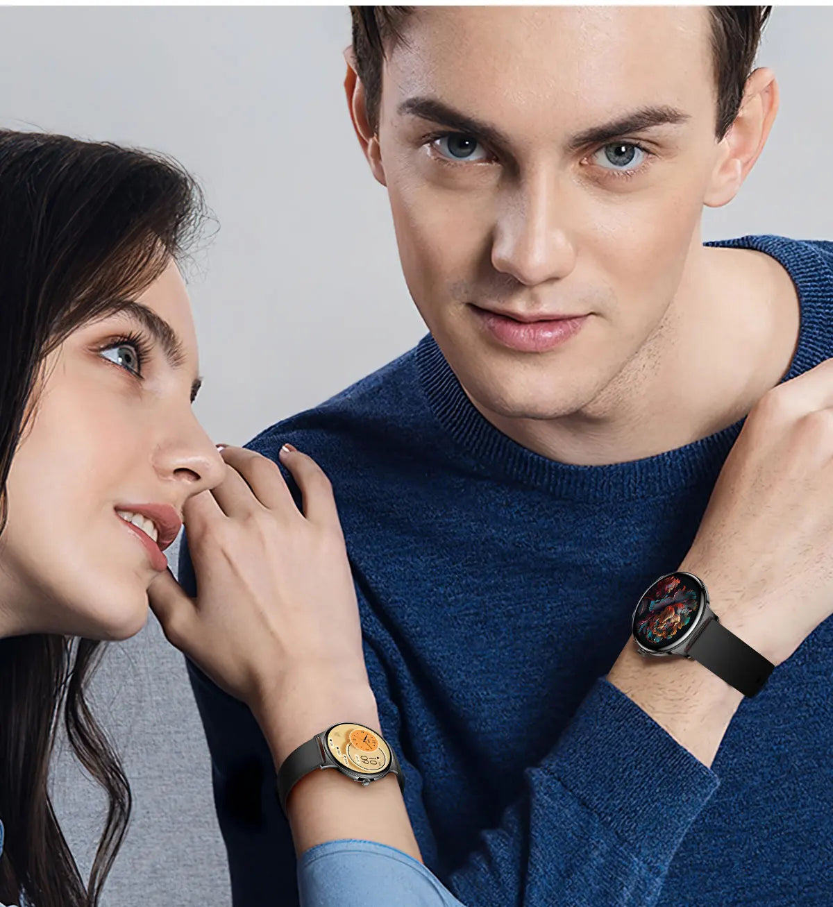 LIGE New 1.43" Bluetooth Call Smartwatch Women Men 466*466 AMOLED Full touch Screen Women Smartwatches Ladies For Android ios