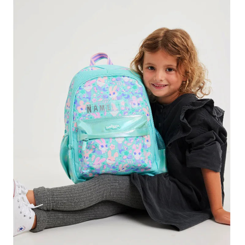 Genuine Australia Smiggle Backpack School Bag Cute Rabbit Cartoon Series Anime Backpack Student Gift Separate Purchases