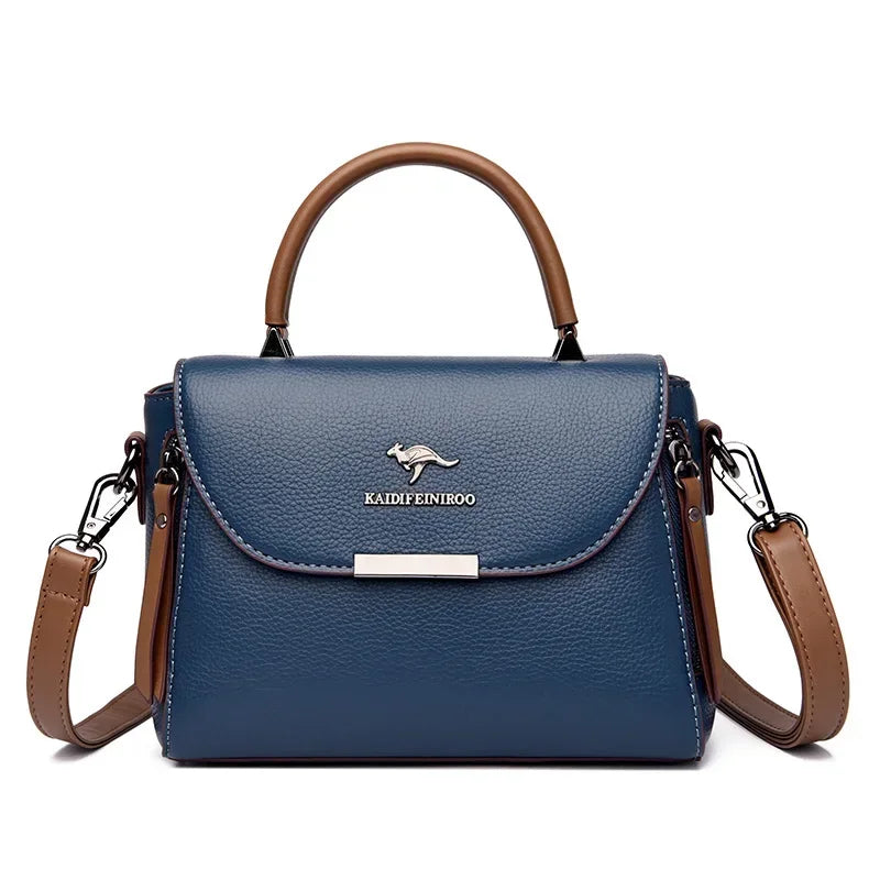 High Quality Pu Leather Casual Crossbody Shoulder Bags for Women 2023 New Luxury Purses and Handbags Women Bags Designer Totes