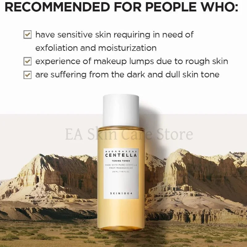 SKIN1004 Probio-CICA Essence Tea-Trica Purifying Toner Centella Skincare Coreanos Face Care Tone Brightening Boosting Toner