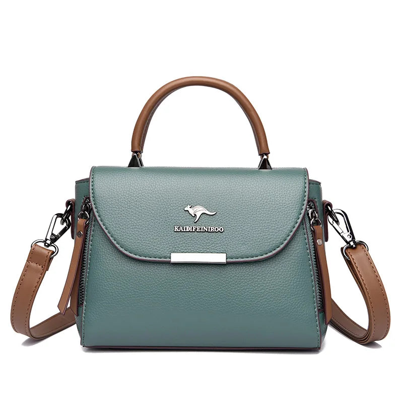 High Quality Pu Leather Casual Crossbody Shoulder Bags for Women 2023 New Luxury Purses and Handbags Women Bags Designer Totes