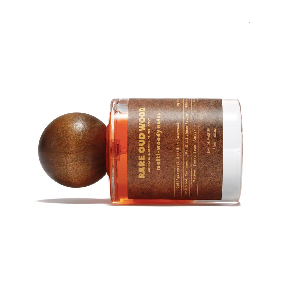 Rare Oud Eau de Parfum - Woody Unisex Perfume with Agarwood, Sandalwood & Tonka Bean | 50ML Luxury Fragrance for Women & Men