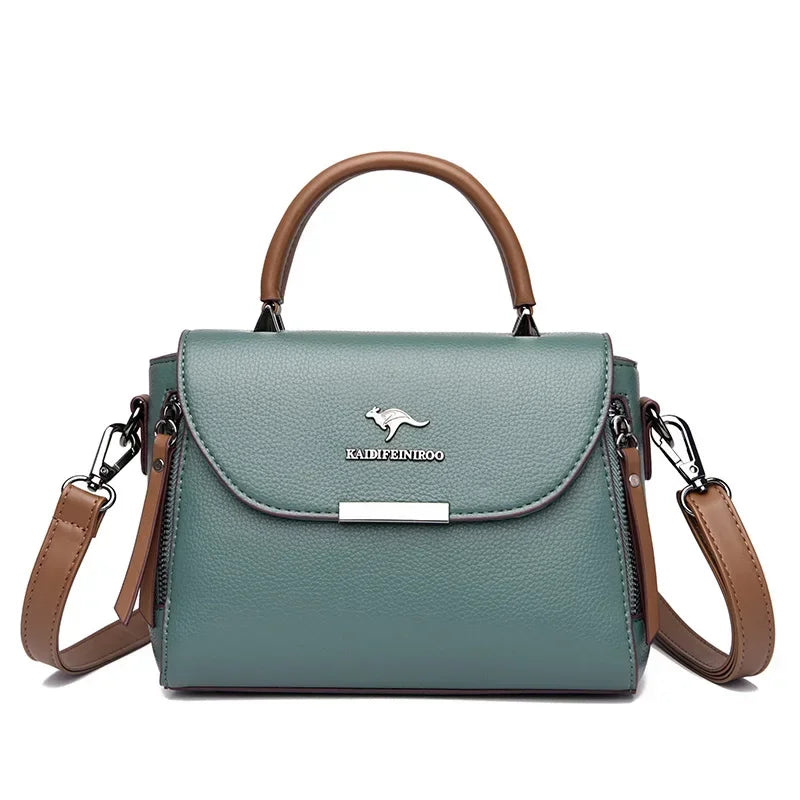 High Quality Pu Leather Casual Crossbody Shoulder Bags for Women 2023 New Luxury Purses and Handbags Women Bags Designer Totes