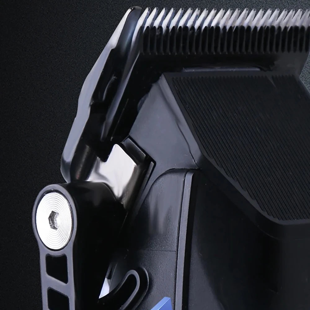 ماكينة حلاقة الشعر الاحترافية من كيمي، قابلة لإعادة الشحن عبر USB، ماكينة تشذيب شعر لاسلكية قوية لقص الشعر للرجال