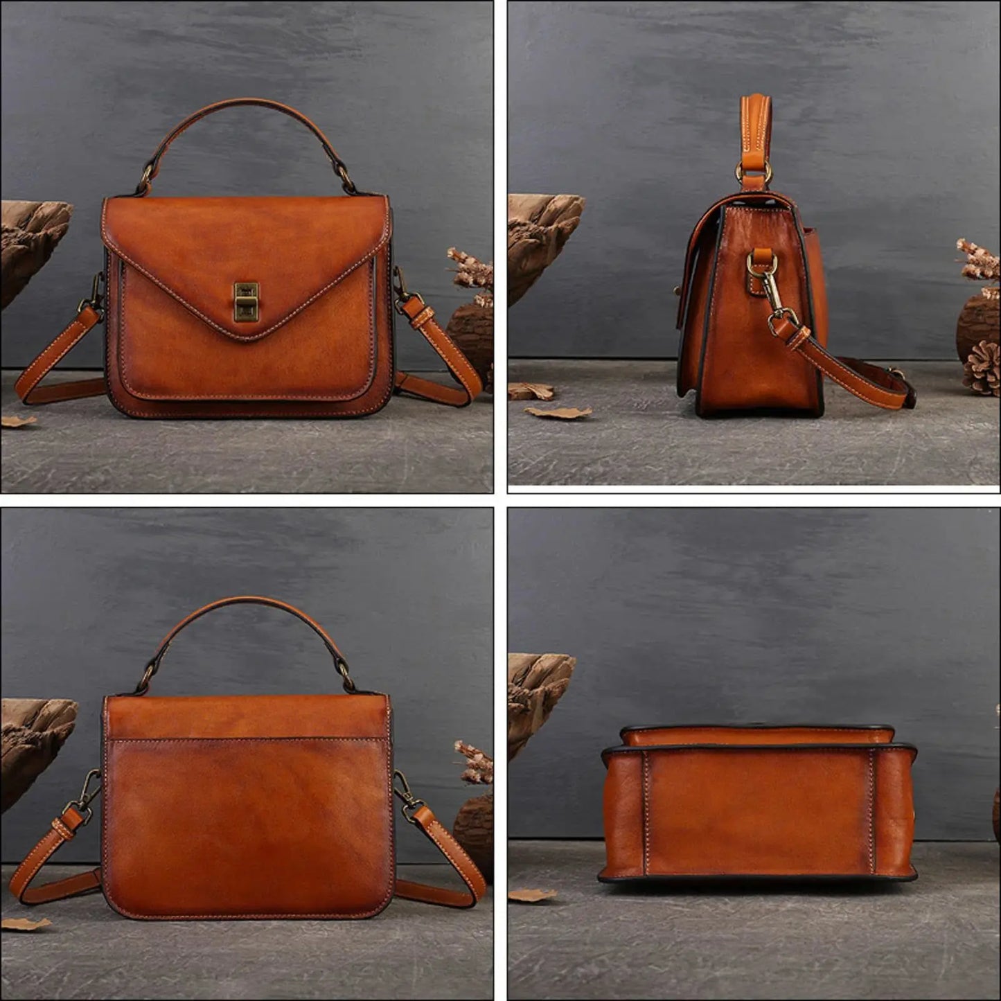 MOTAORA 2025 Trend Genuine Leather Women's Luxury Designer Shoulder Bag | Square Shape Handbag