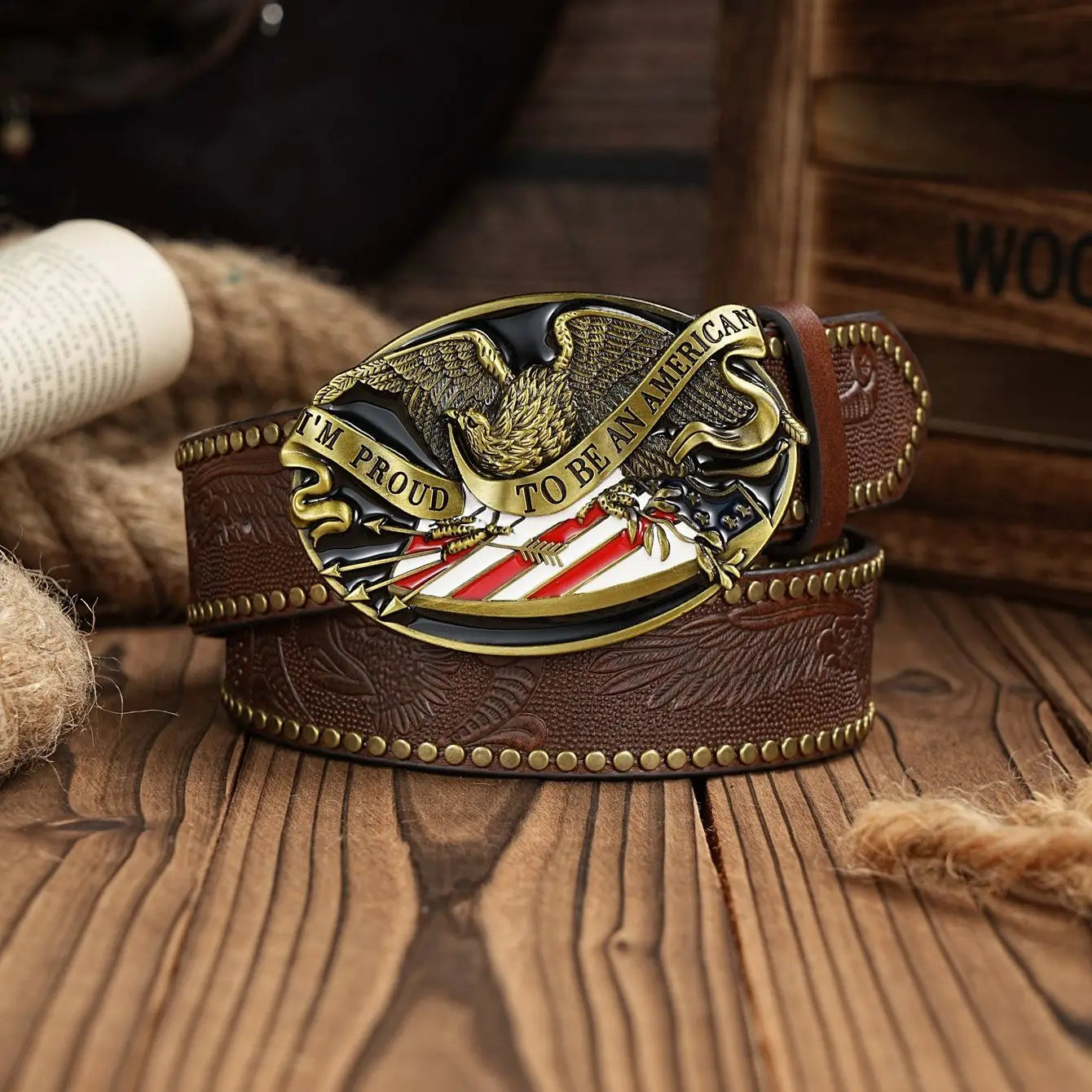 Retro Western-Style PU Leather Belt – Unisex Casual (Men & Women)