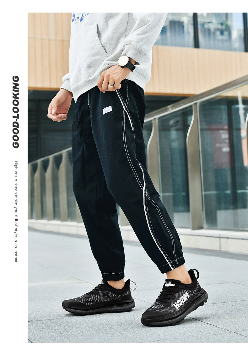 Marathon Shoes Men Casual Sneakers Man Trail Running Sports Shoe Mountain Marathon Shoe Outdoor Comfy Athletic Trekking Sneakers