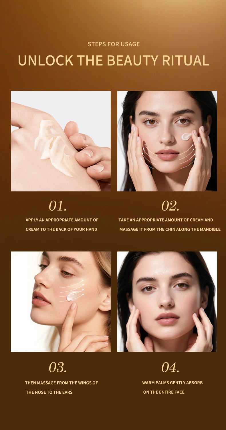 FONCE Hexapeptide Anti-wrinkle Essence Cream, fine line reducing, Moisturizing, nourishing and lifting cream 50g