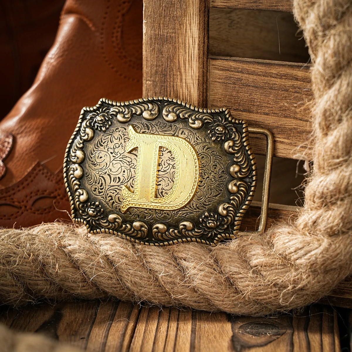 Western style letter motherboard buckle belt buckle head belt buckle head one