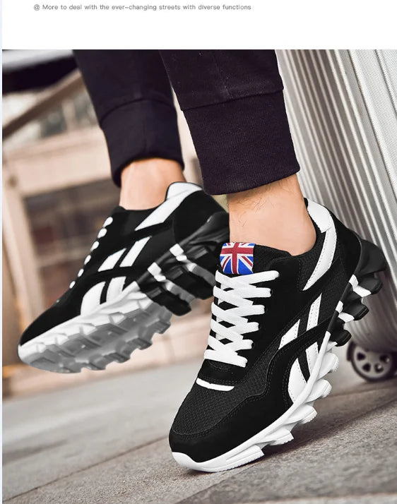 2025 new men's and women's running shoes breathable casual sneakers anti-slip vibration comfortable walking shoes 36-48