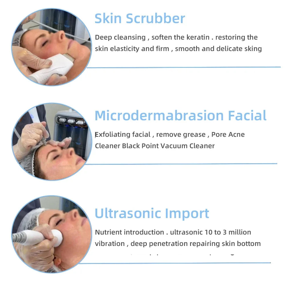 Missheart Professional Beauty Facial Machine Hydra Aqua Deep Cleaning Skin Care Device( EU /UK /US Fast Shipping)