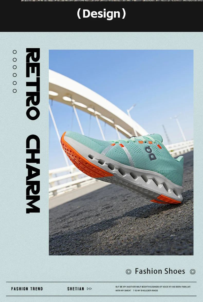 Summer Hot Selling Fashionable Cushioning Running Shoes, Comfortable and Breathable Sports Shoes