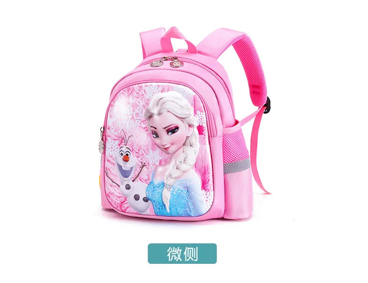 Kindergarten Schoolbag Cartoon Elsa Shoulder Bag Girl Boy Handbag Baby Children Backpack Kid Frozen Schoolbag Backpack