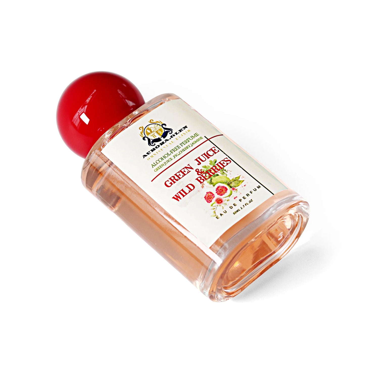Premium Fig & Blackcurrant Alcohol-Free Perfume 50ml - Vegan Long Lasting Fragrance for Women & Men - Natural Essential Oils