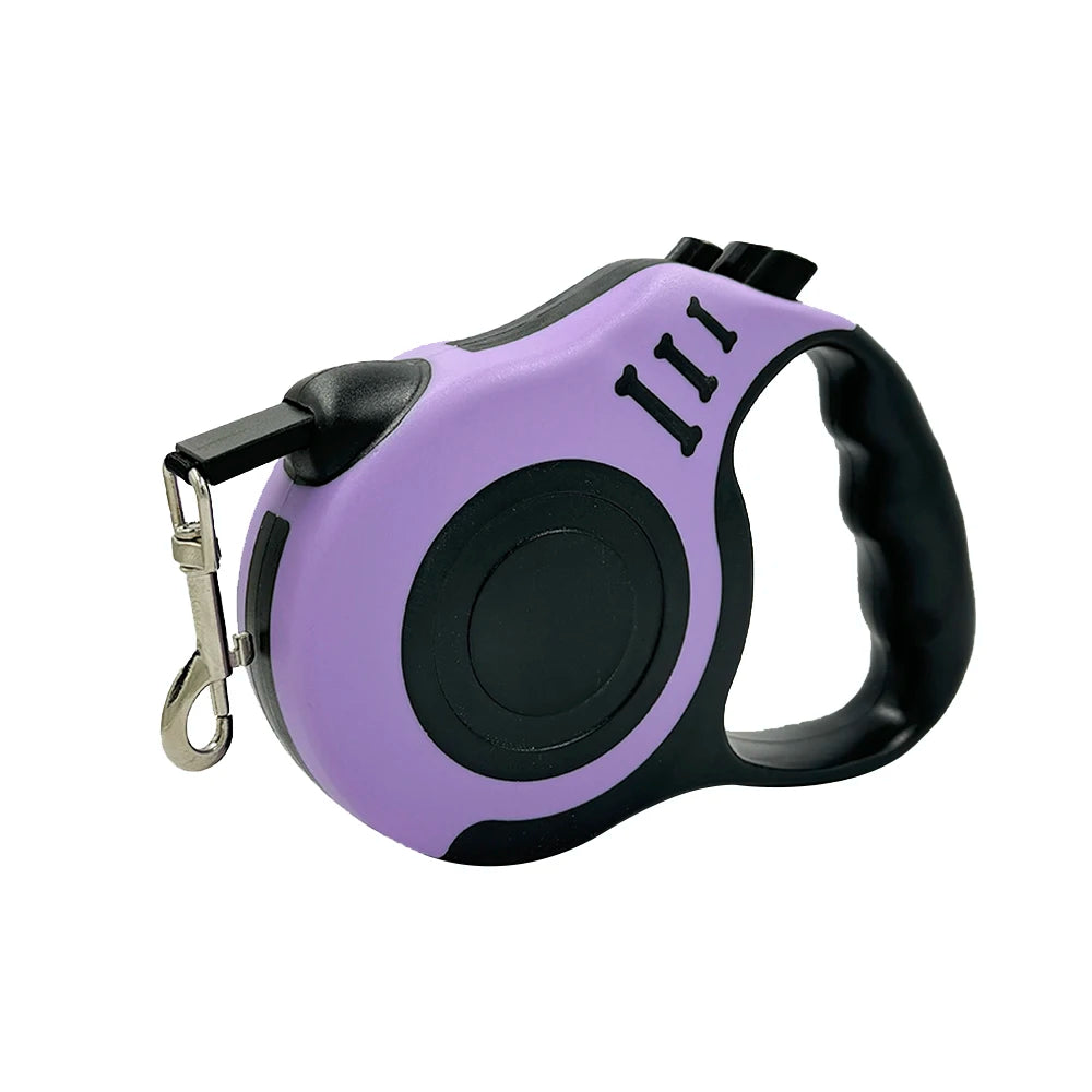 3m 5m Dog Leash Lead For Small Medium Dogs Cats Automatic Retractable Strong Nylon Puppy Traction Rope Chihuahua Pet Supplies