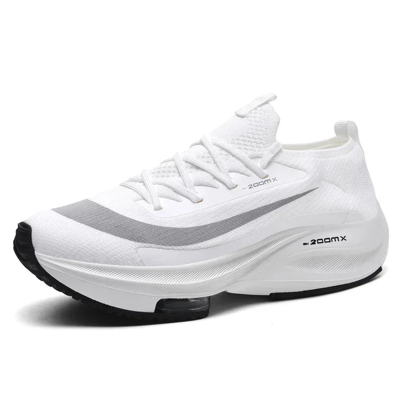 Outdoor Marathon Couple Sneaker Height Increasing Running Shoes for Men Original Soft Walking Tenis Boys Girls Sport Footwear 46