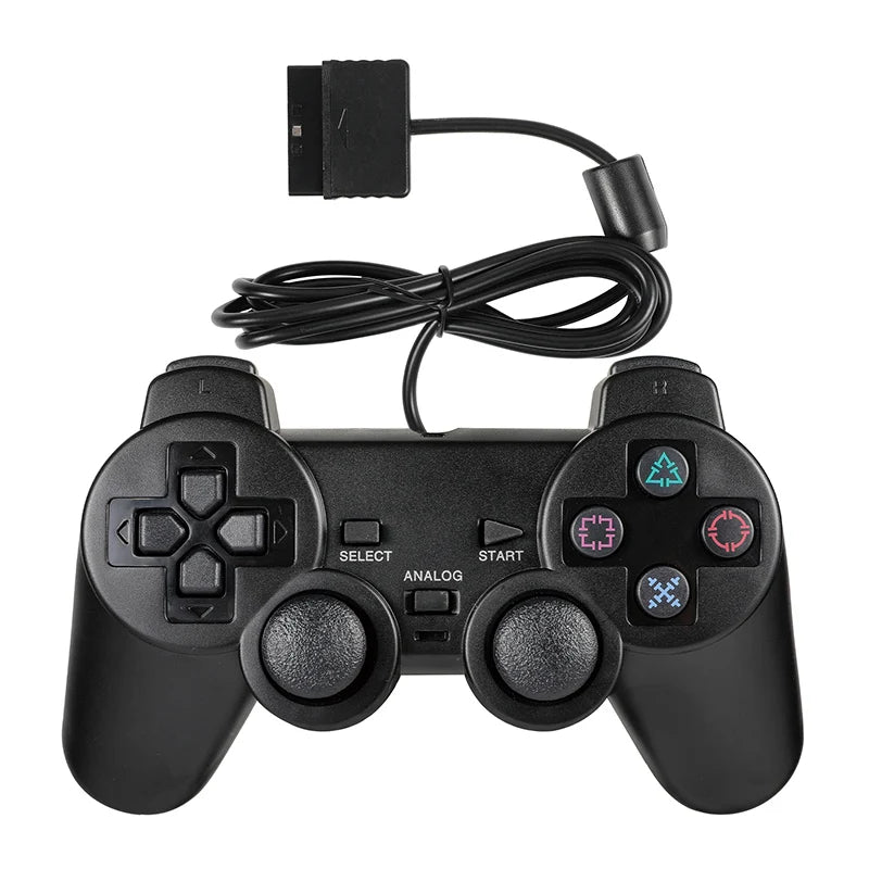 Wired Gamepad for Sony PS2 Controller for Mando PS2/PS2 Joystick for Playstation 2 Vibration Shock Joypad Wired USB PC Controle
