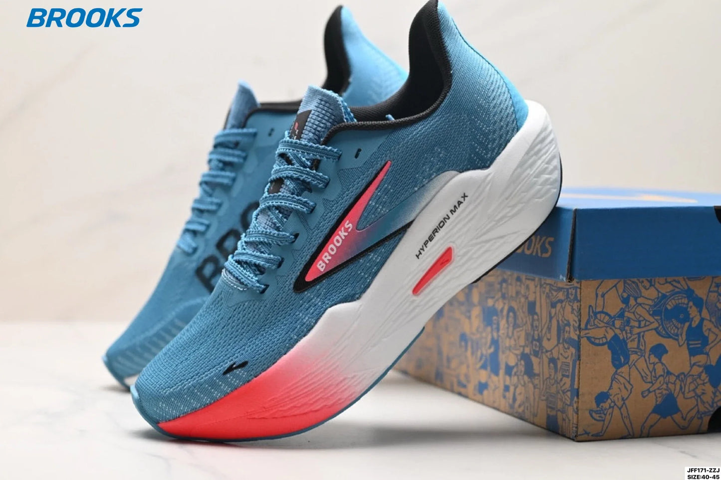 Brooks Hyperion Max Gale 2 Men's Casual Sneakers Cushioned Comfortable Racing Sports Training Professional Running Shoes