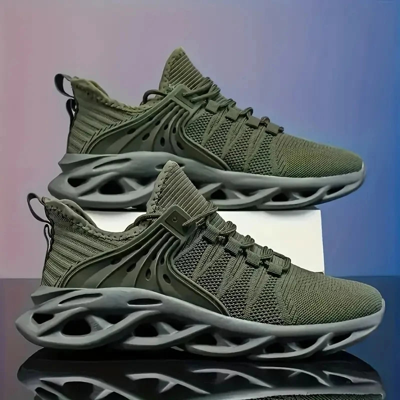 Men's Breathable Casual Sneakers Air Mesh Running Shoes Lightweight Summer Outdoor Sports Zapatillas for Male Large Size 39-48