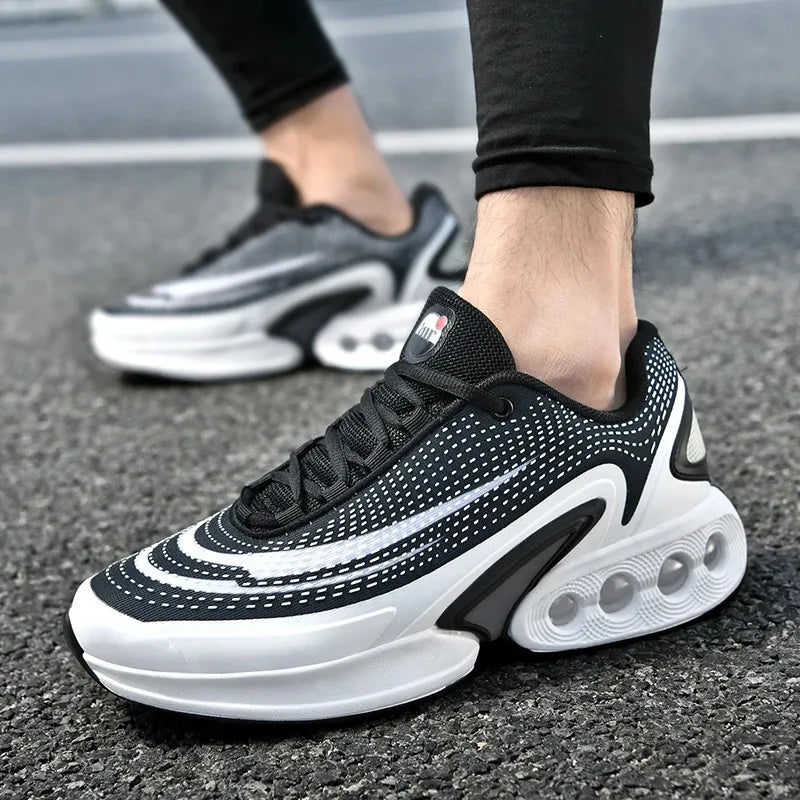 Summer Men's Running Shoes New Professional Carbon Plate Sports Training Shoes Outdoor Non-slip Shock-absorbing Tennis Shoes