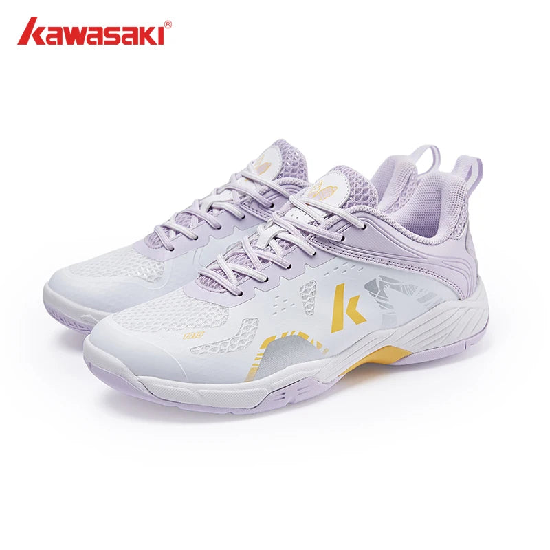 Kawasaki Honor Series Men Women's Sports Shoes Professional shock-absorbing and breathable badminton shoes for men and women