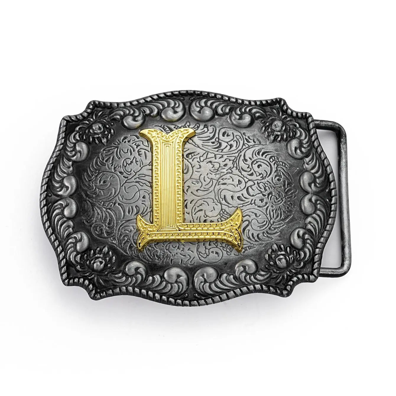 Western Cowboy letter belt buckle - stylish and unique stylish waist accessory