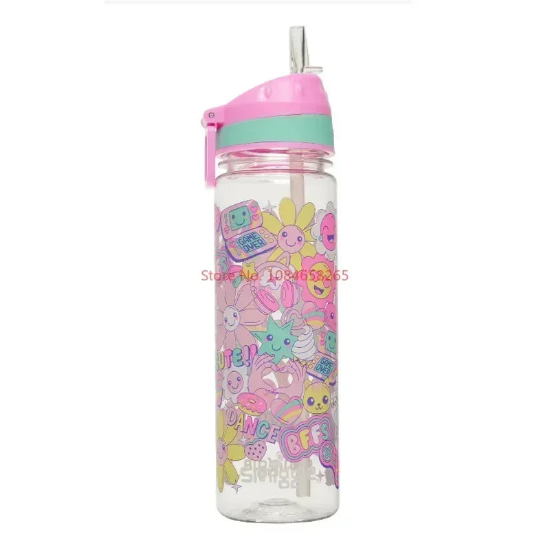 Genuine Australia Smiggle Backpack Pink Sunflower School Bag Cartoon Series Anime Backpack Student Gift Separate Purchases