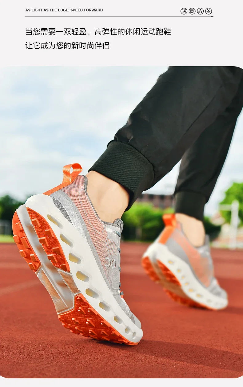 Trainers Tennis Sneakers Sneakersy Gym Athletic on Trend Casual Sport Cloud Marathon Jogging Comfortabl White Running Shoes Men