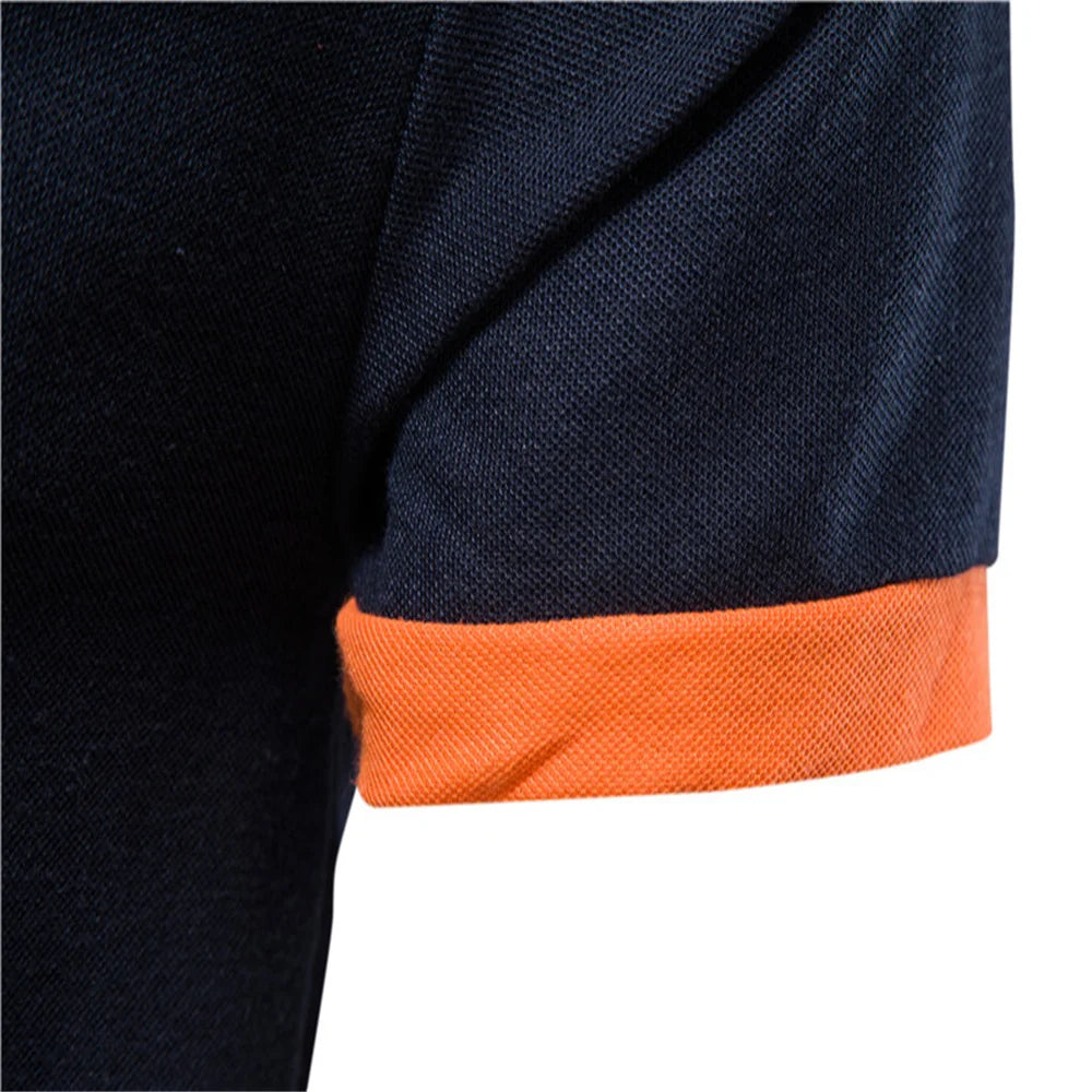 Polo style Giraffe Shirt Men Quality Embroidery Summer Short Sleeve Polo Casual Business Social Mens Polos BR Size