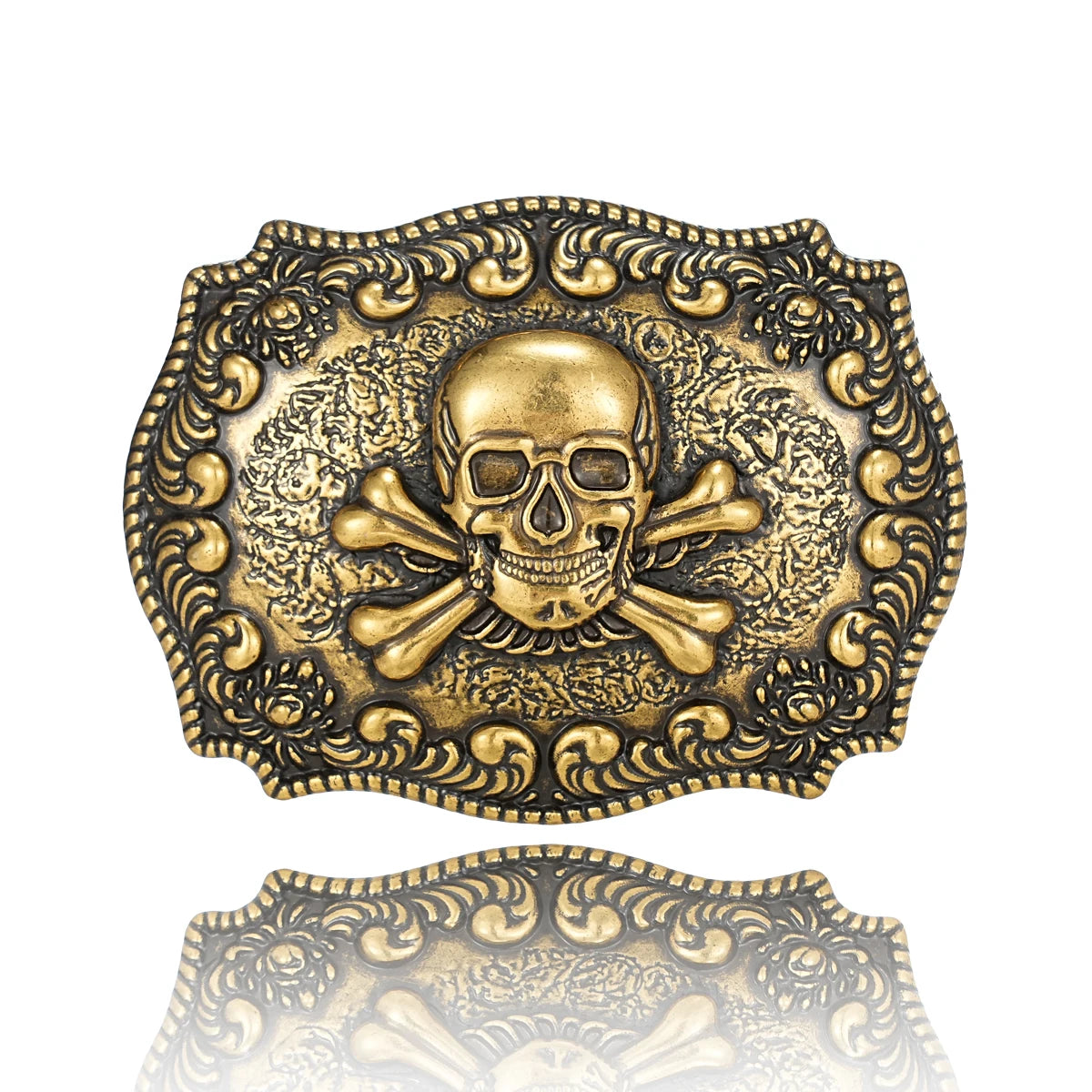 Western Cowboy Return to the ancients belt buckle - stylish and unique stylish waist accessory Men and women