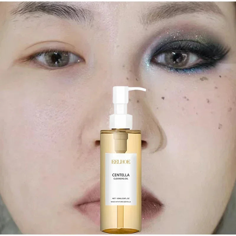 Centella Asiatica Makeup Remover Lightweight Refreshing And Gentle Face Cleansing Oil Lip And Eye Cosmetic Removal Cleaning