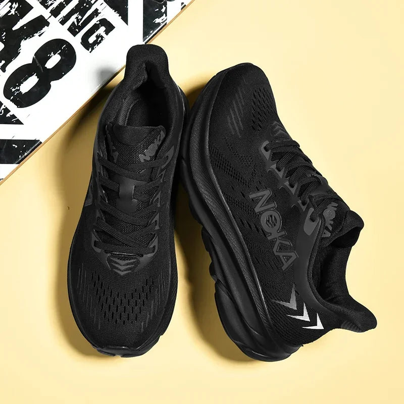Marathon Sports Running Shoes Men Breathable Lightweight Sneakers Comfortable Athletic Nonskid Leisure Outdoor Sneakers for Men