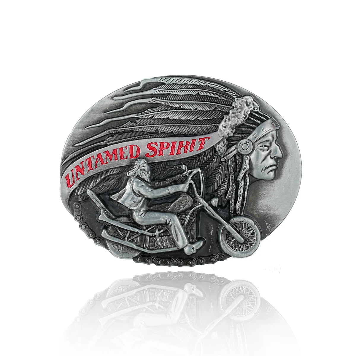 Western Cowboy Return to the ancients belt buckle - stylish and unique stylish waist accessory Men and women