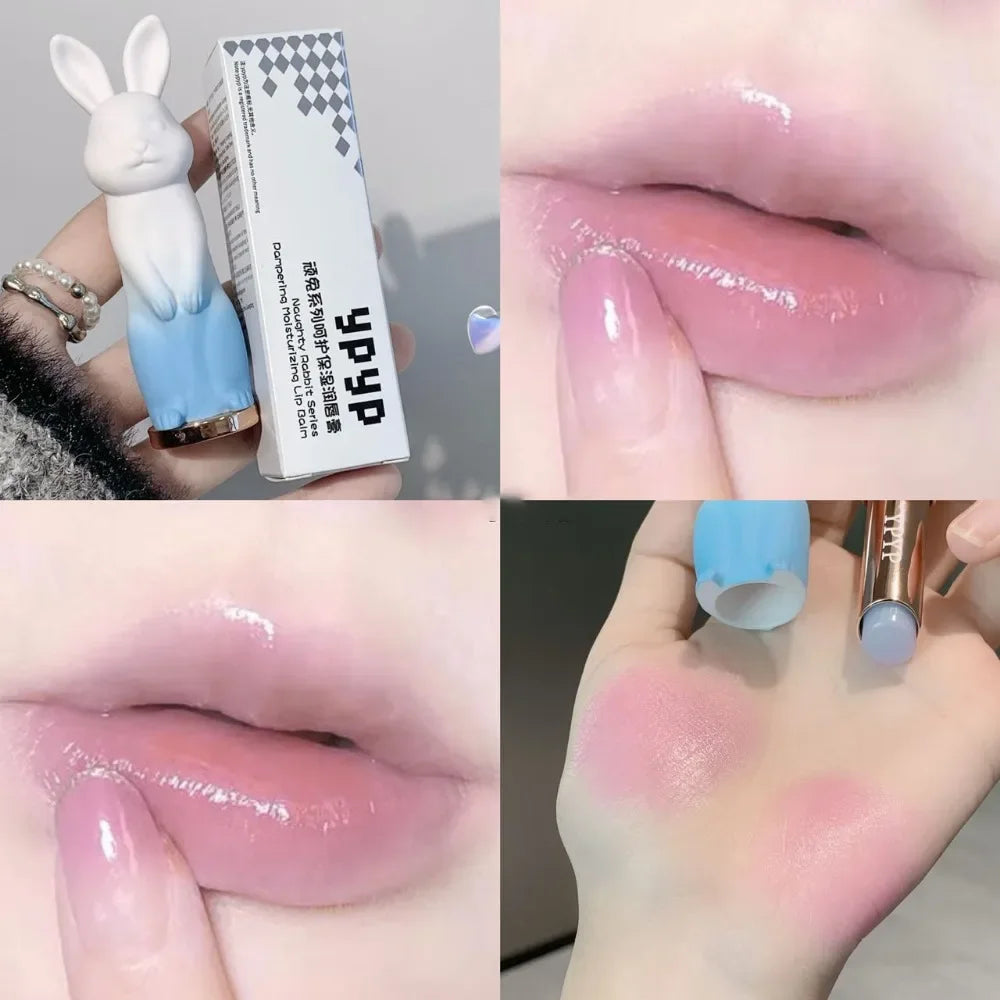 Dark Rose Moisturizing Lip Balm Hydrating Lip Care Stick Exfoliates Dead Skin Smoothens Lip Lines Perfect Base Clear Lipstick