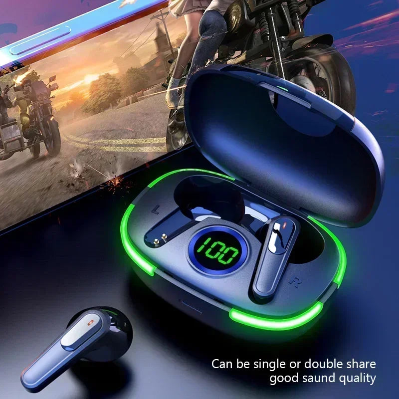 Pro80 TWS Wireless Earphones Bluetooth Fone Headphones Sports Headset Touch Control Earbuds with Microphone for Smartphones