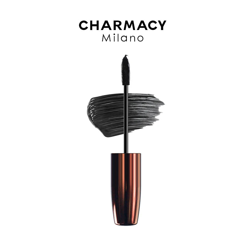 CHARMACY Lengthening 3D Mascara Black Thick Eyelash Extension Eye Lashes Longlasting Mascara Waterproof Makeup Cosmetic