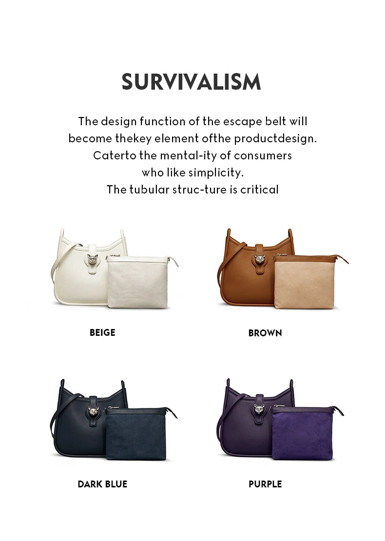 2025 CAT LUXURY BRAND NEW WOMEN'S SHOULDER BAG TRENDING RETRO STYLE VINTAGE CROSSBODY PURSE UNISEX MESSENGER BAGS