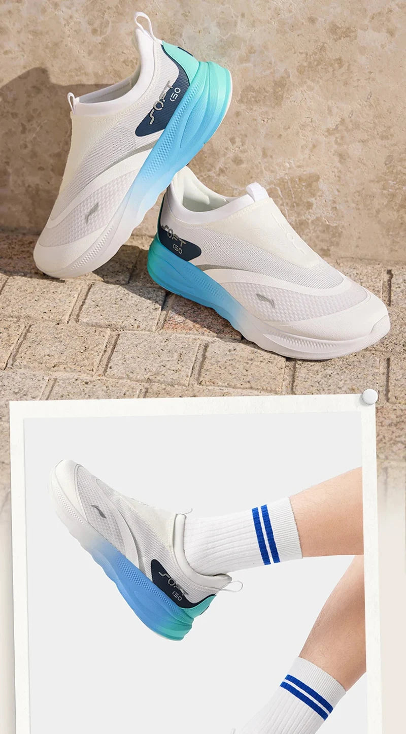 SOFT GO 2 Walking Shoes – COMFOAM Slip-On, Soft Thick Heel, Comfortable Casual Sneakers