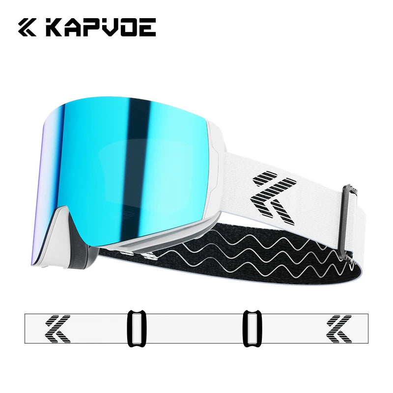 Snowstorm Vision Pro Ski & Snowboard Goggles – UV400 Mirror Lens