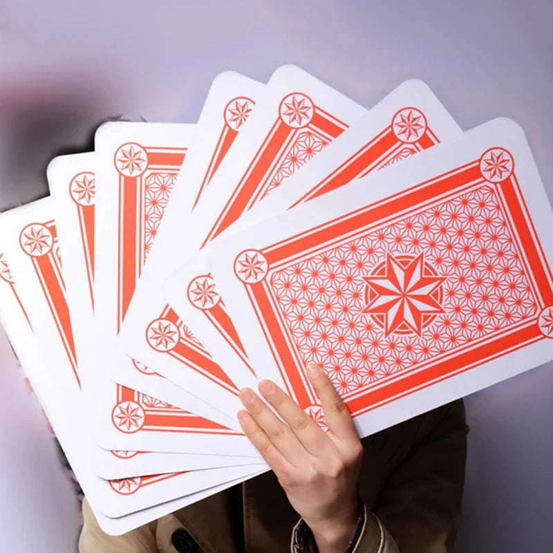 Giant Oversized Playing Cards Jumbo Fun Games Carnival Birthday Wedding Party Favors Juegos De Mesa Divertidos