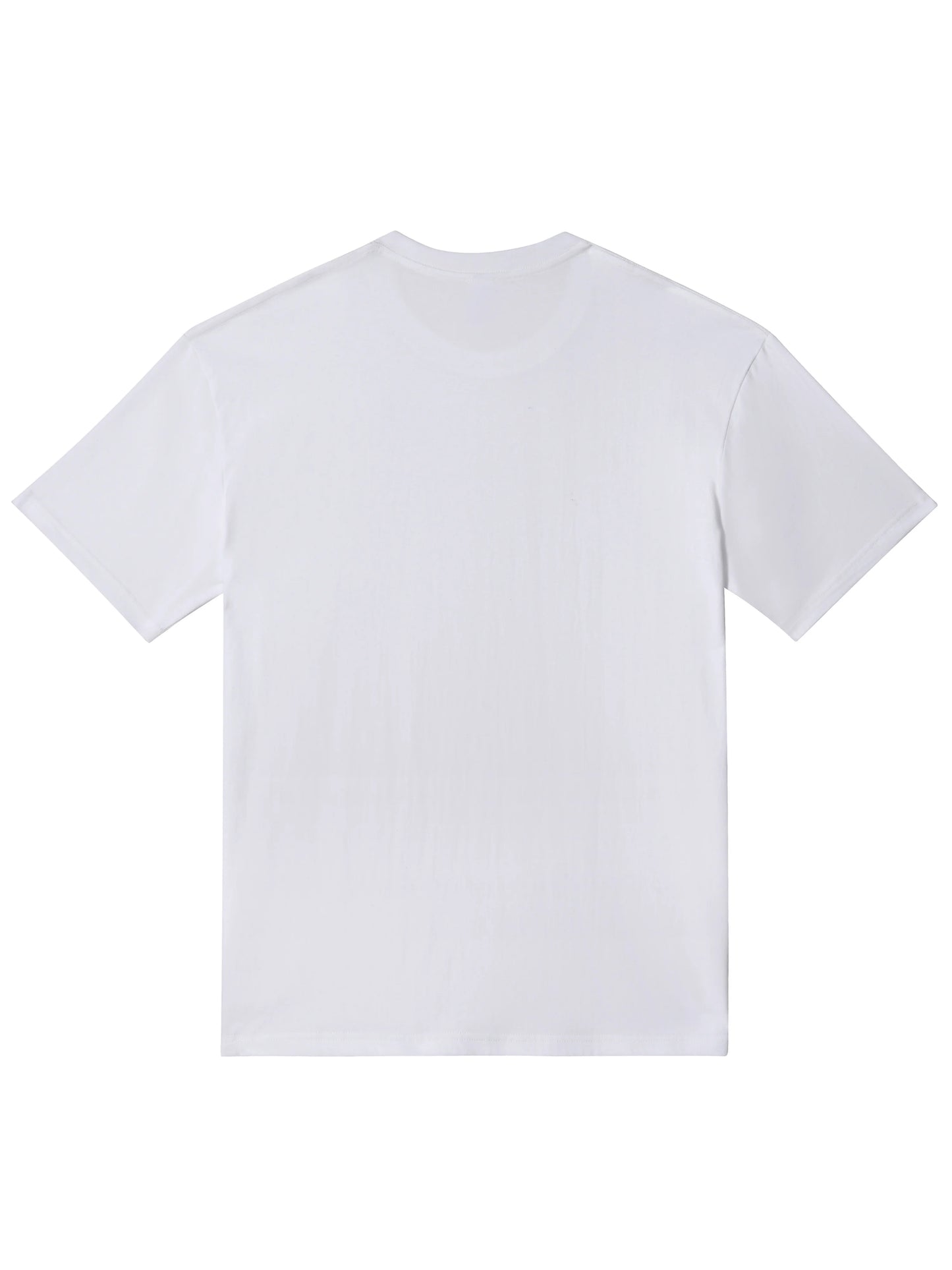 Men's summer 100% pure cotton fashionable casual loose sports bright rooster print round neck short sleeved T-shirt top