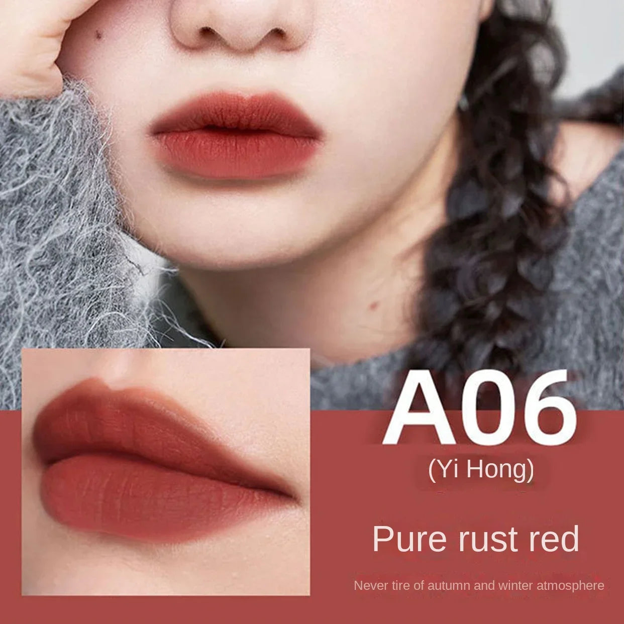 Lip Gloss Moisturizing Lip Tint Mud 6 Colors Lips Makeup Lipstick Long Lasting Lip Glaze Creative Cosmetics Waterproof