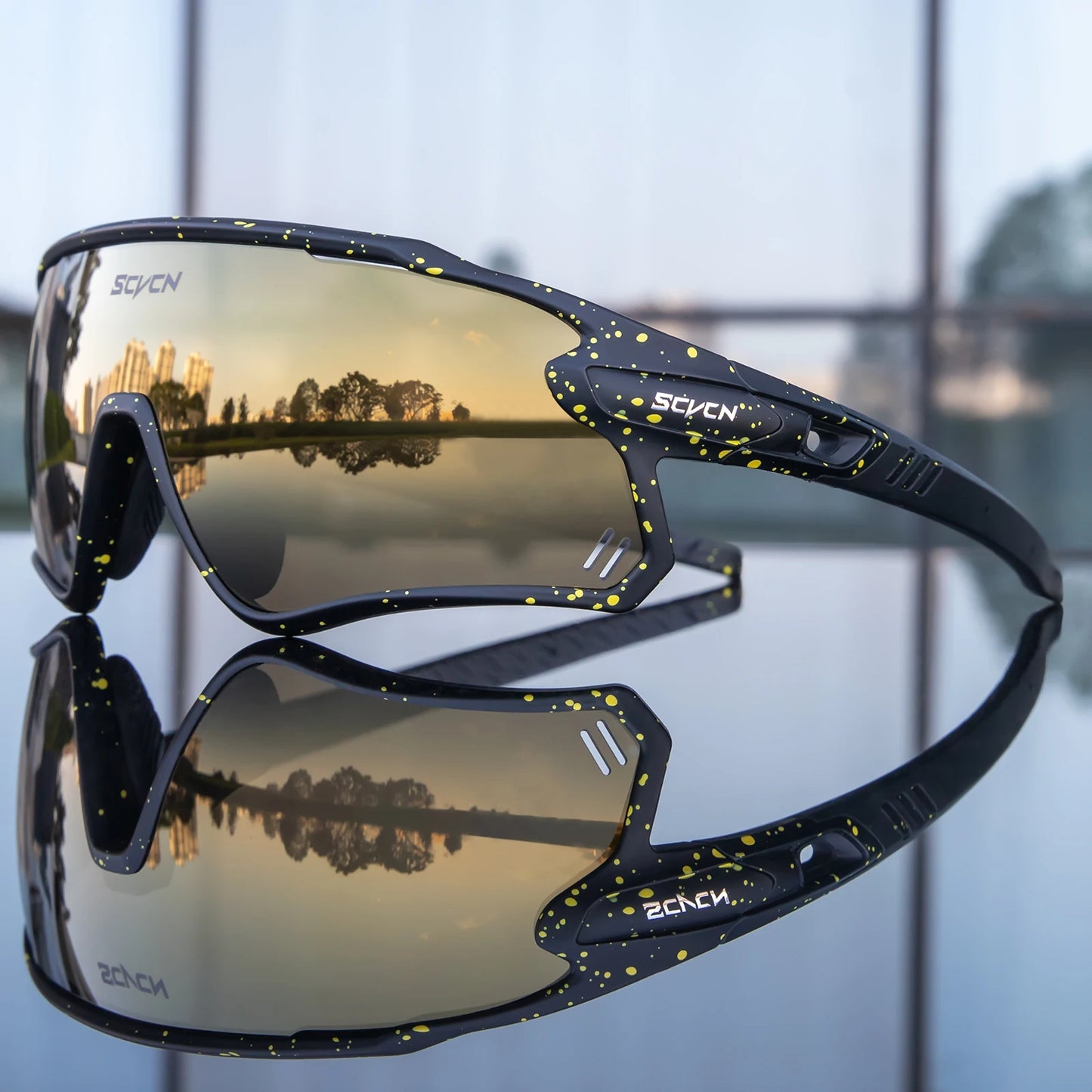 SCVCN MTB Road Bicycle Riding Glasses Men Outdoor Sports Bike Cycling Sunglasses Woman Running Hiking Eyewear UV400 Goggles hot