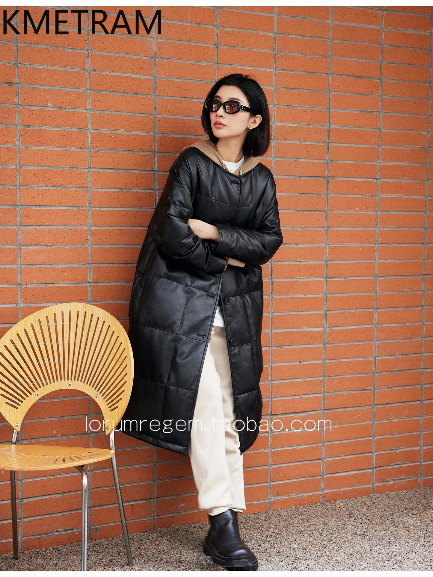 Real Sheepskin Puffer Jacket Women Clothing Black Long Down Coats Winter Leather Jackets New in Outerwears Пуховик Женский 2024