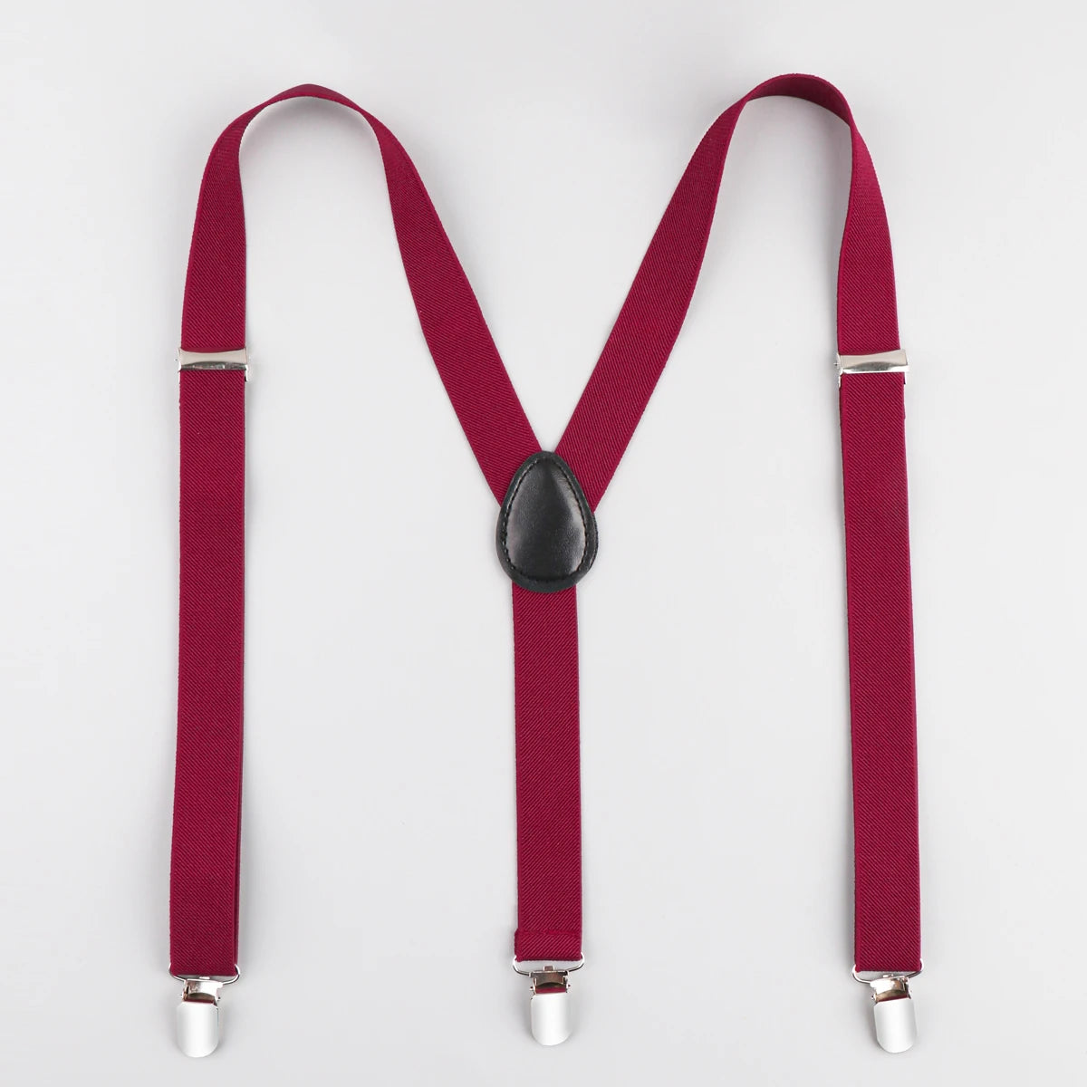 🎩 GrabliWorld Adjustable Y-Shape Suspenders – Unisex Classic Suit Accessory
