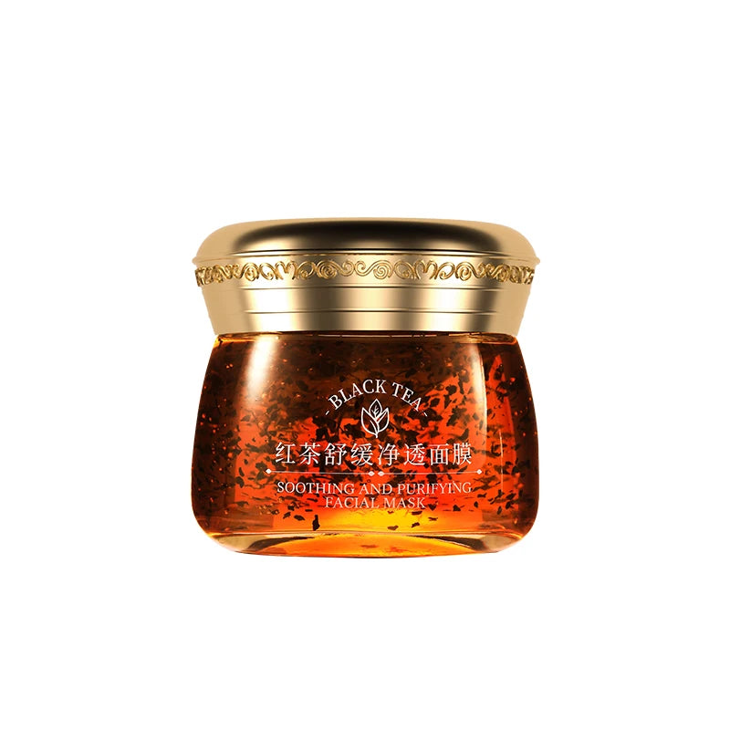 FONCE red Tea soothing and moisturizing facial mask, tea fragrance ,Improve facial condition,Jelly texture,skin care cream 120g
