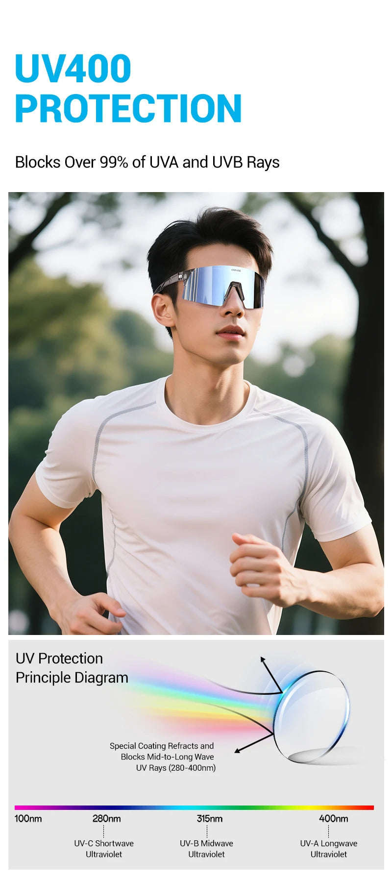 Kapvoe Photochromic Men Bike Cycling Sunglasses Women Glasses Bicycle Sports Running Glasses Outdoor UV400 New Road Goggles