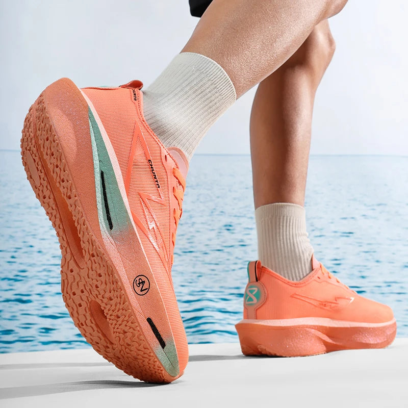 Unisex E-TPU Marathon Running Shoes – Lightweight Breathable Road Jogging Sneakers