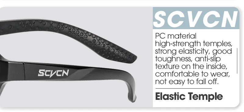 SCVCN Outdoor MTB Driving Glasses Cycling Sunglasses UV400 Women Sports Running Eyewear Men Road Bicycle Glasses Bike Goggles